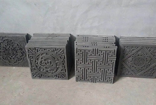 徽派磚雕，古建材料
